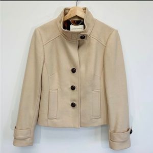 BANANA REPUBLIC Wool Camel Collared Jacket SMALL